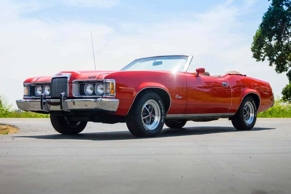 1973 Mercury Cougar sold for $19,525