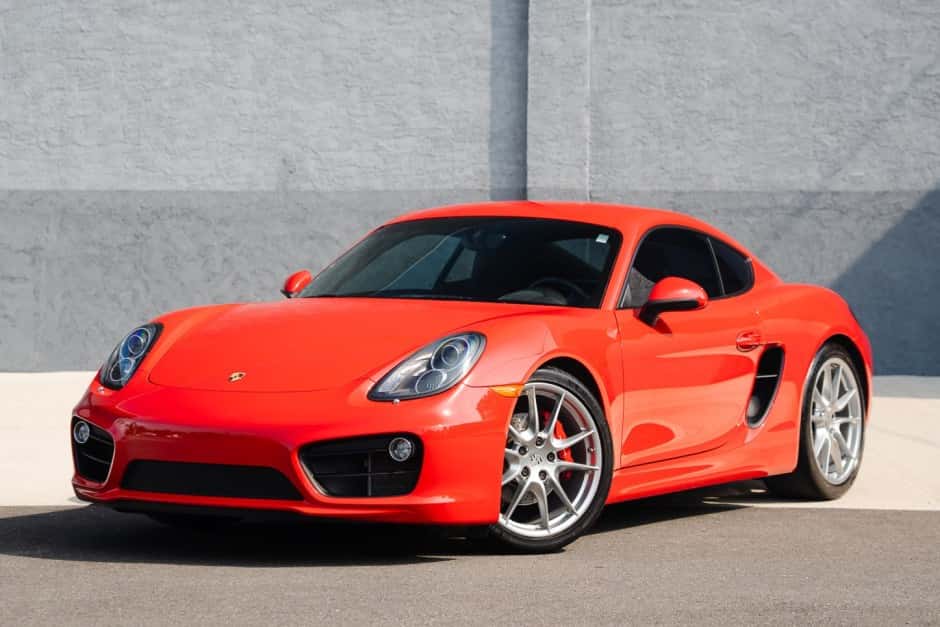 2014 Porsche 981 Cayman sold for $70,500