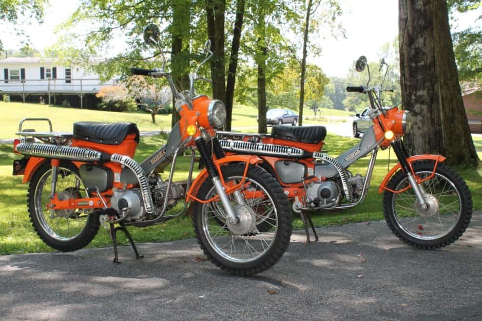 1973 Honda CT90 sold for $6,850