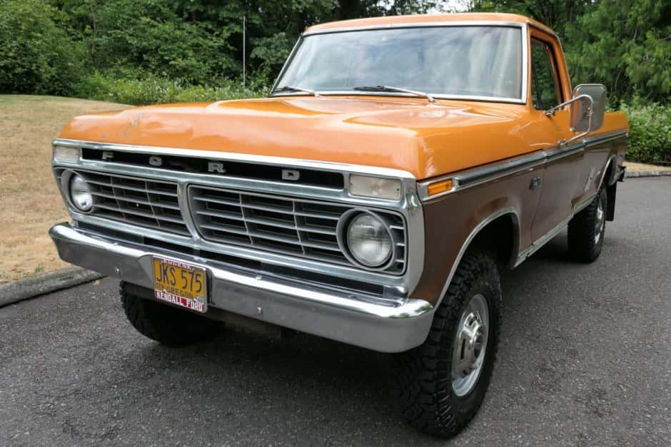 1975 Ford F-Series 1973-1979 sold for $26,500