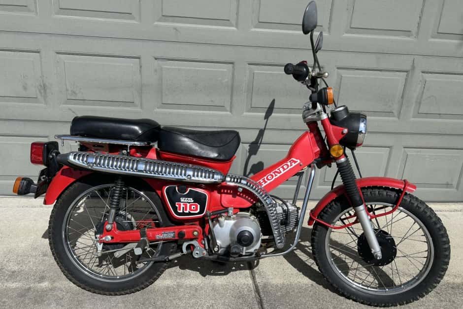 1984 Honda CT110 sold for $2,100