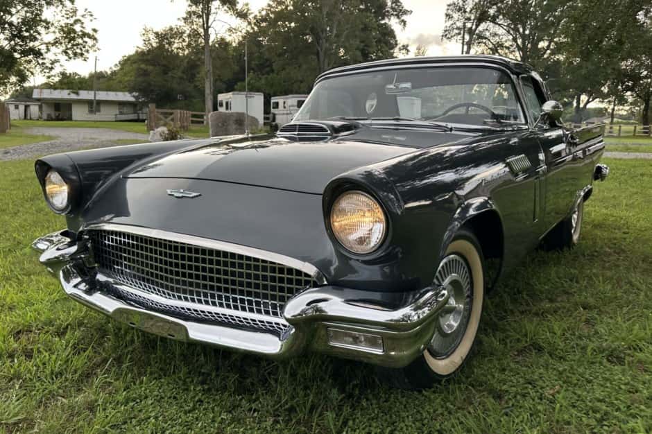 1957 Ford Thunderbird (1955-1957) sold for $23,000
