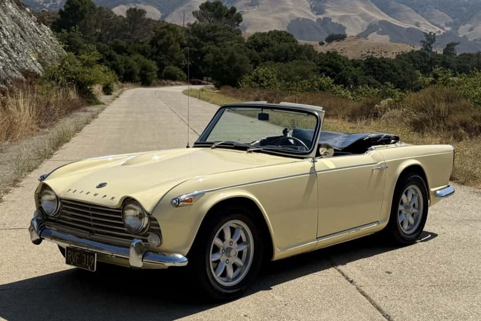 1965 Triumph TR4 sold for $32,000