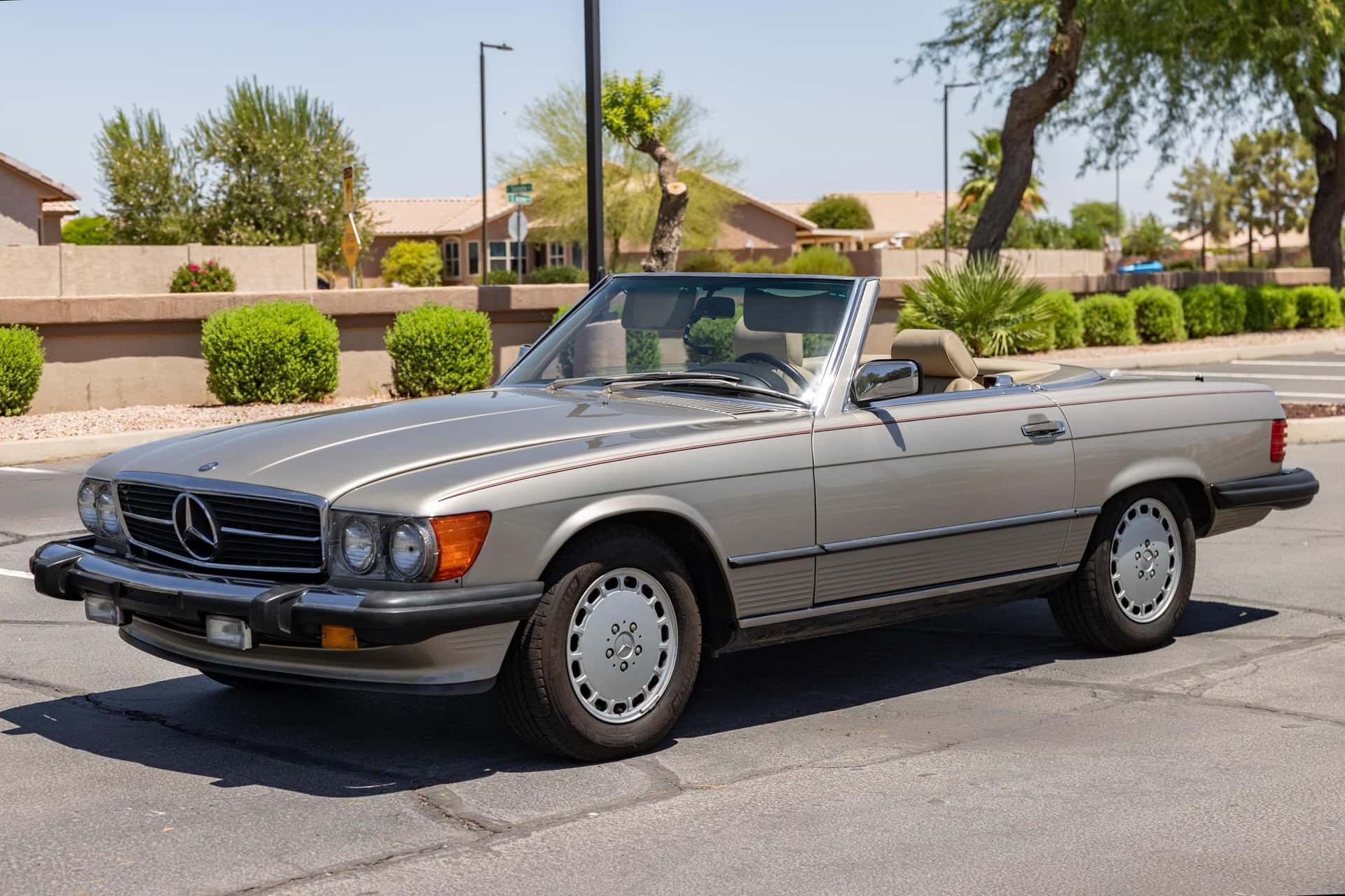 1989 Mercedes-Benz R107 SL sold for $19,250