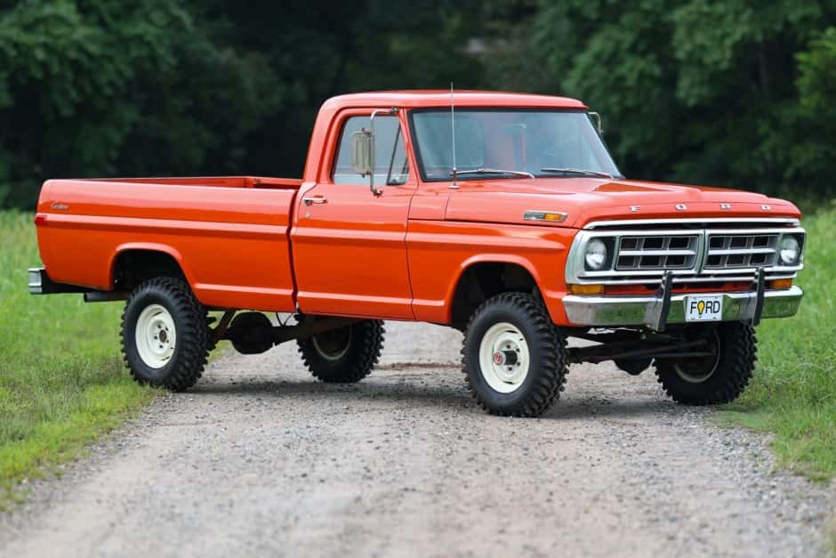 1971 Ford F-Series 1967-1972 sold for $25,000