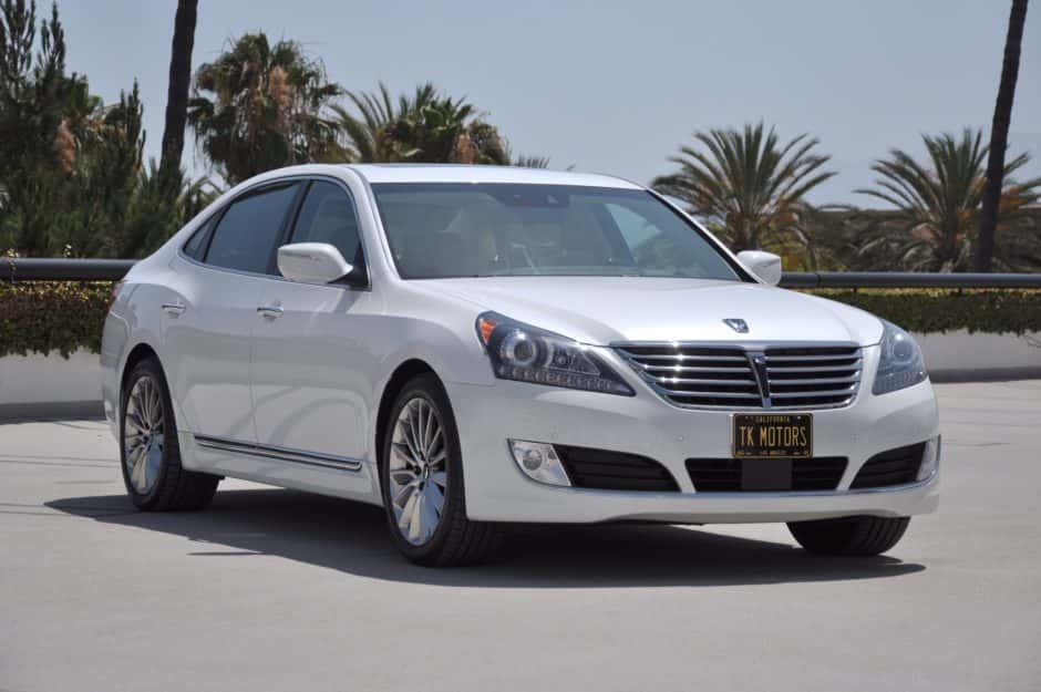 2014 Hyundai Equus sold for $19,250