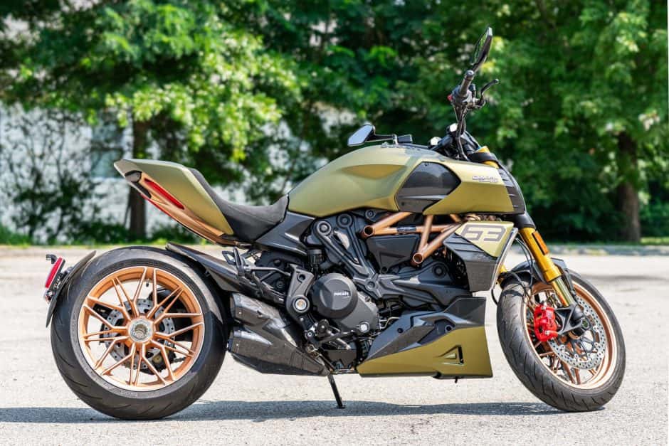 2021 Ducati Diavel sold for $61,500