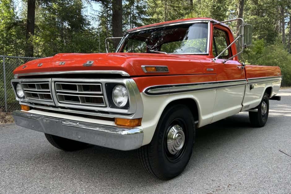 1972 Ford F-Series 1967-1972 sold for $13,500