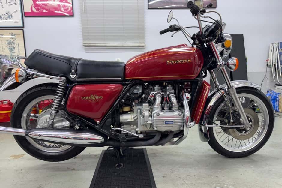 1975 Honda Gold Wing sold for $6,650