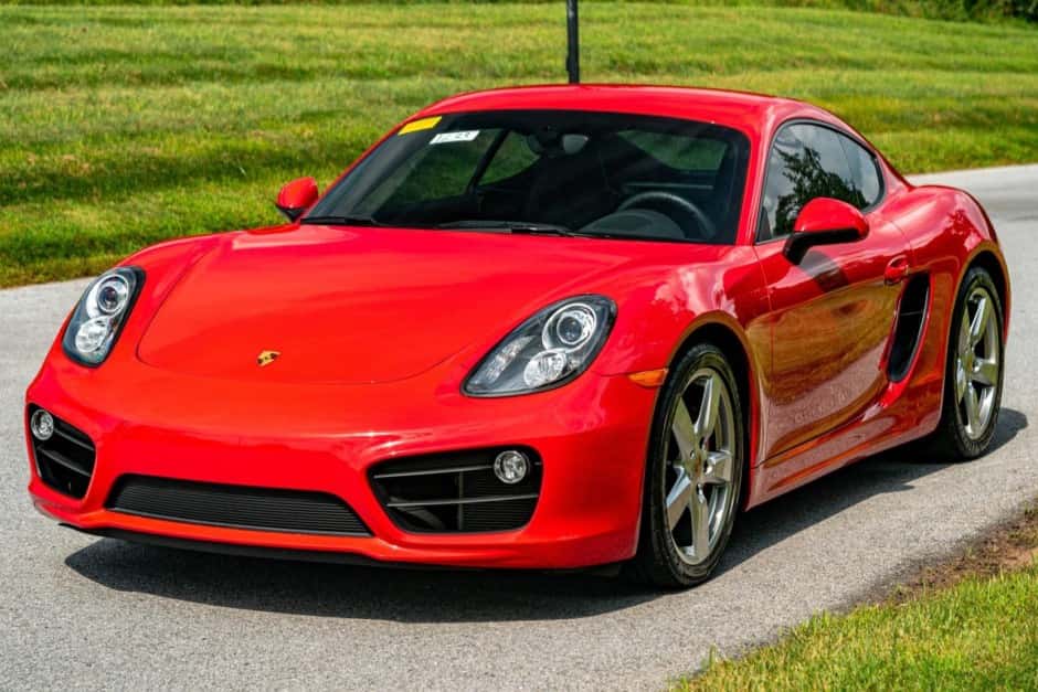 2014 Porsche 981 Cayman sold for $46,000