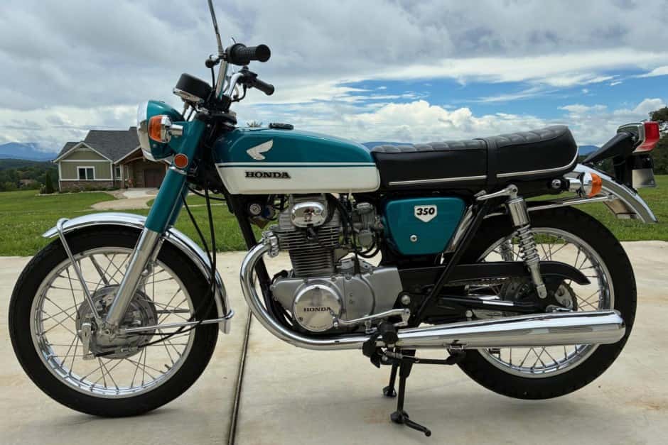 1970 Honda CB350 & CL350 sold for $4,674