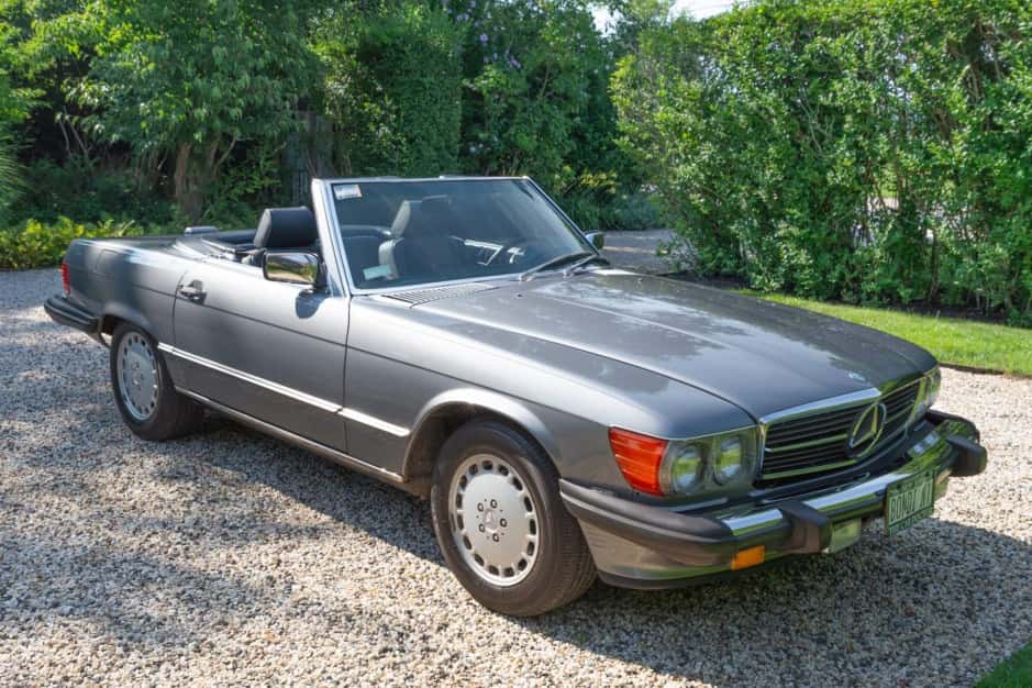 1989 Mercedes-Benz R107 SL sold for $19,250