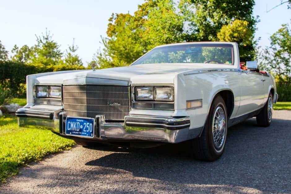 1984 Cadillac Eldorado (1979-1985) sold for $9,150