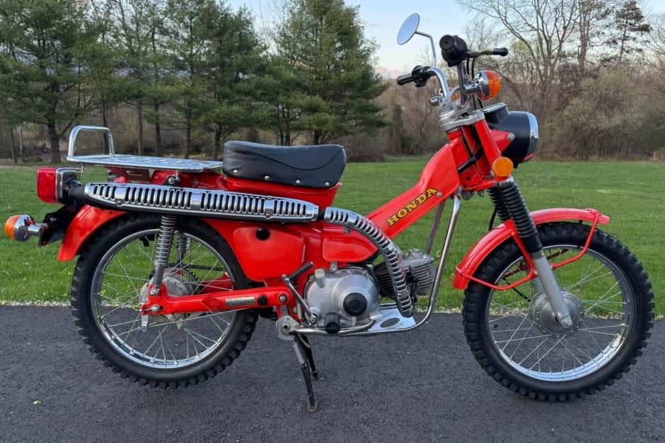 1976 Honda CT90 sold for $2,800