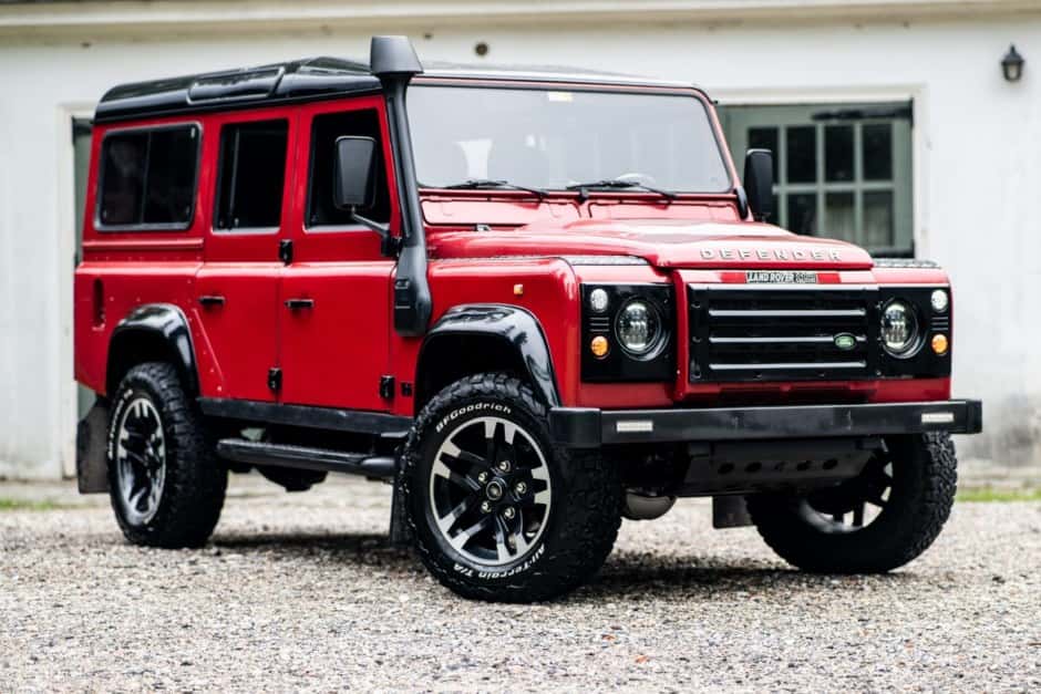 1996 Land Rover 110 / Defender 110 (Euro Spec) sold for $58,000