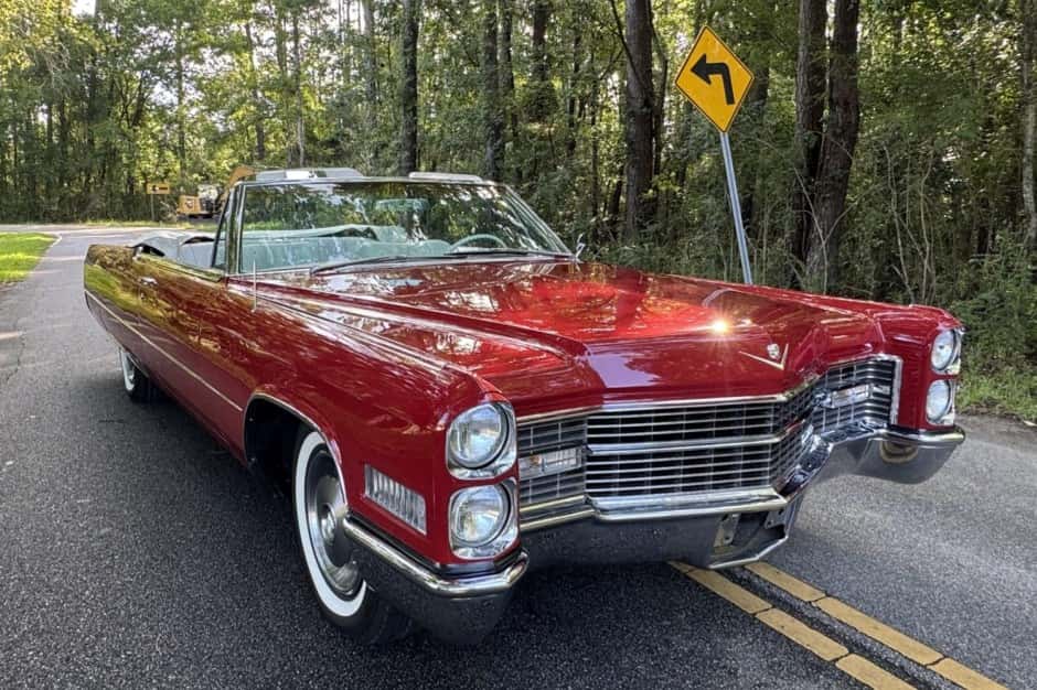 1966 Cadillac DeVille sold for $58,500