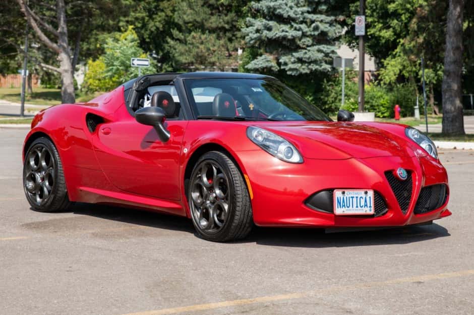 2017 Alfa Romeo 4C sold for $40,750