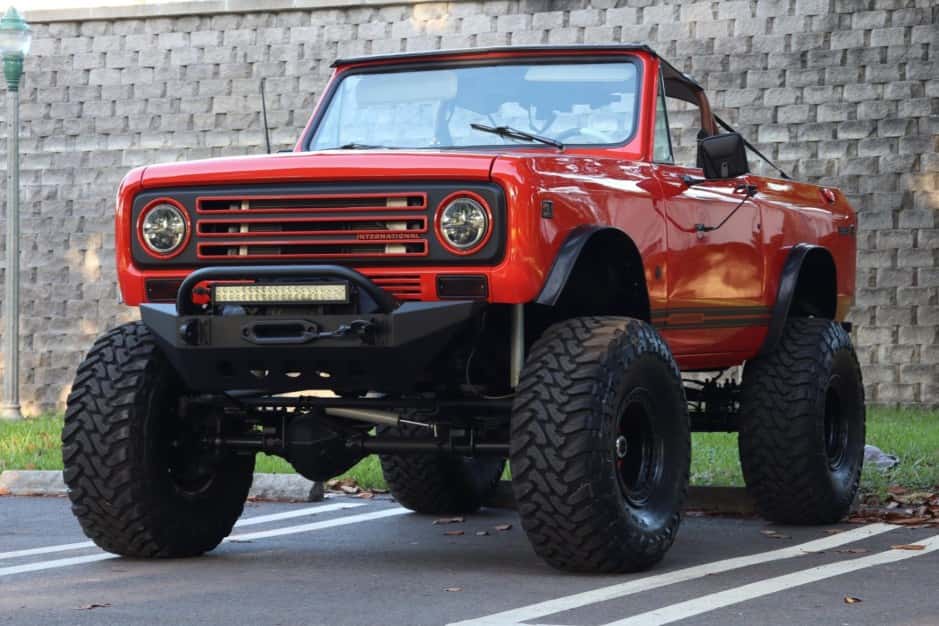 1972 International Harvester Scout II sold for $55,000