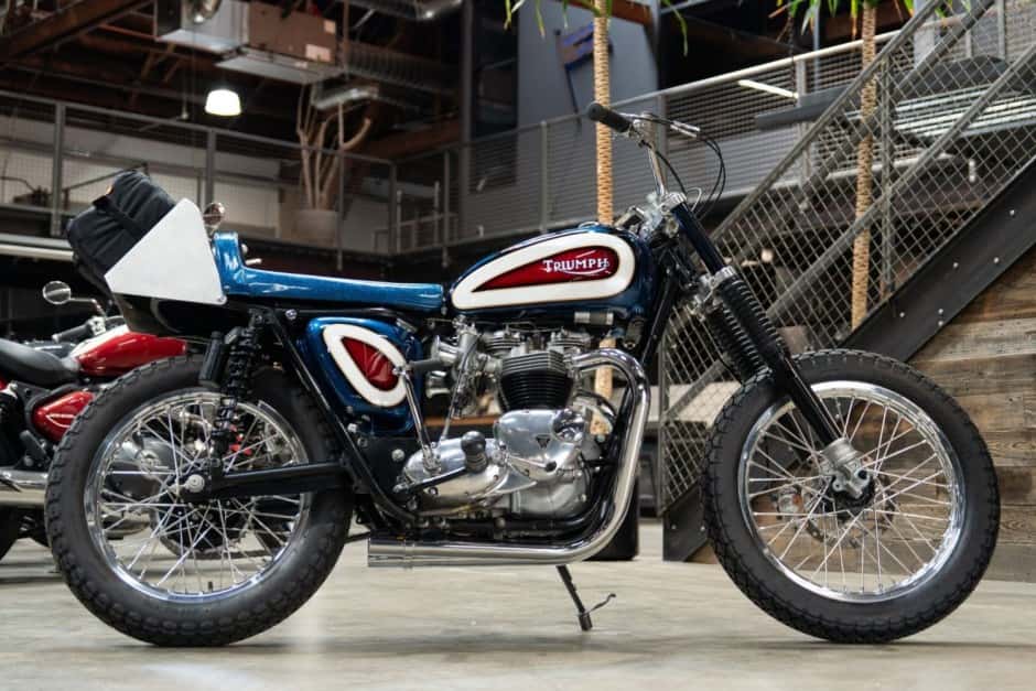 0 Triumph Bonneville T120 sold for $12,000