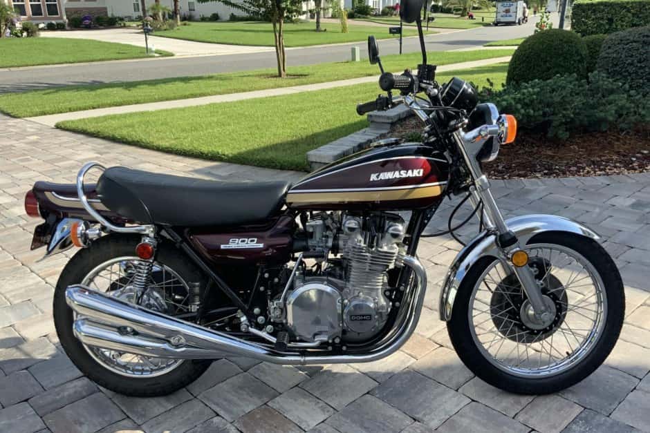 1975 Kawasaki Z1 & Z1-R sold for $11,718