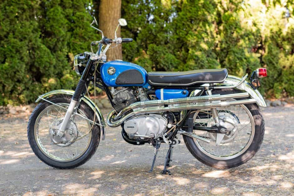1967 Honda Dream, CB77 Super Hawk, & CL77 Scrambler sold for $3,900