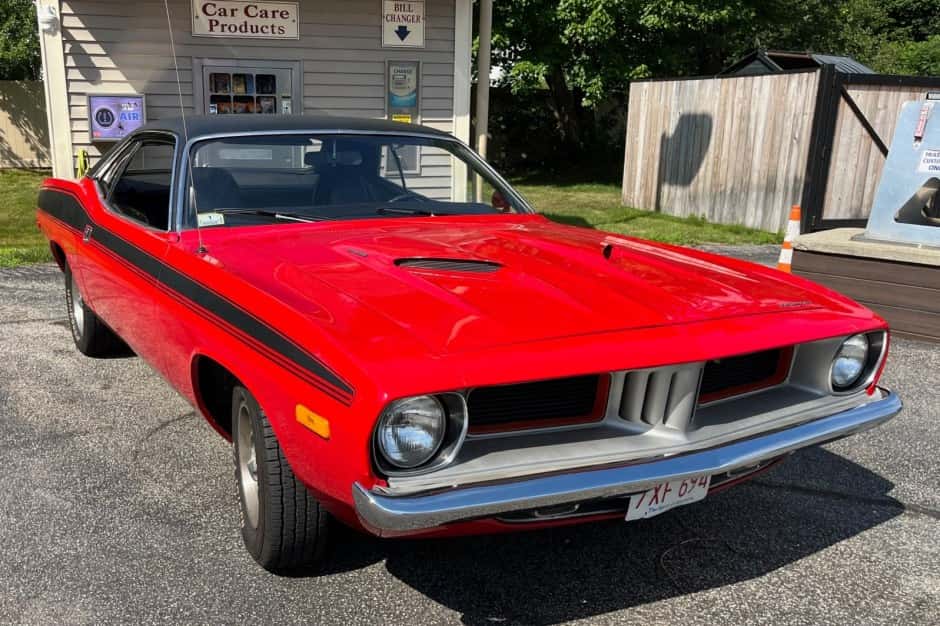 1973 Plymouth Barracuda sold for $36,000