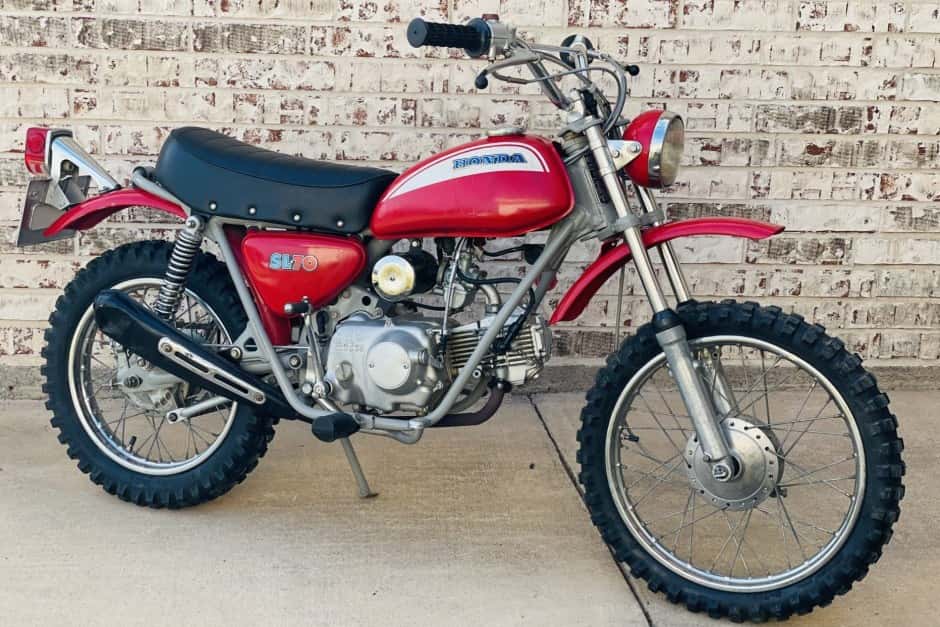 1971 Honda SL Motosport sold for $4,850