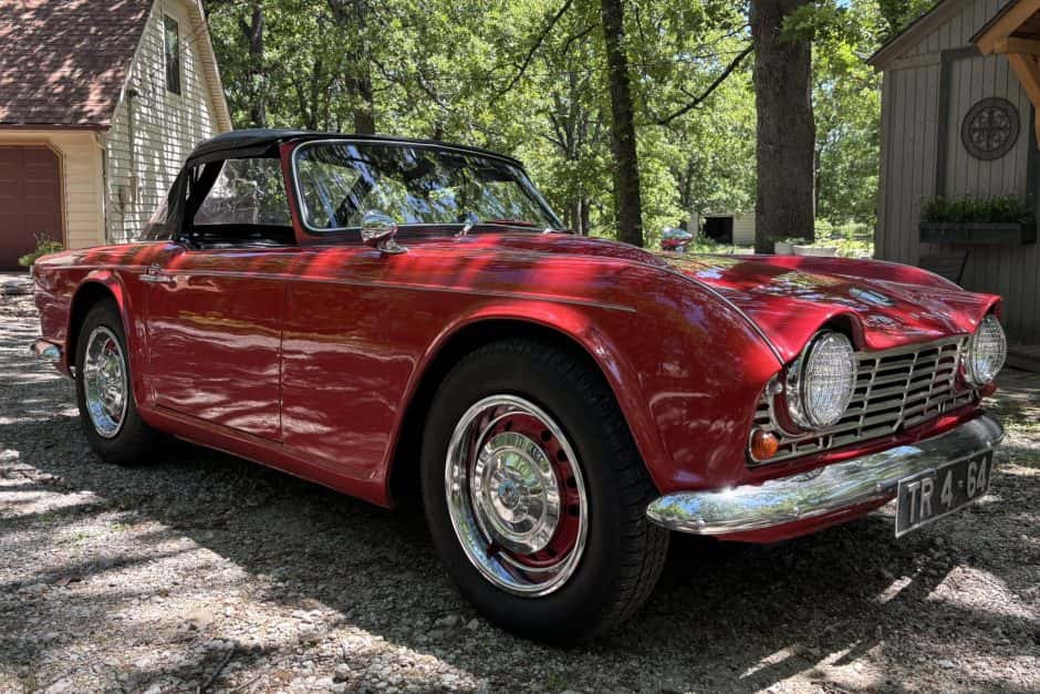 1964 Triumph TR4 sold for $12,750