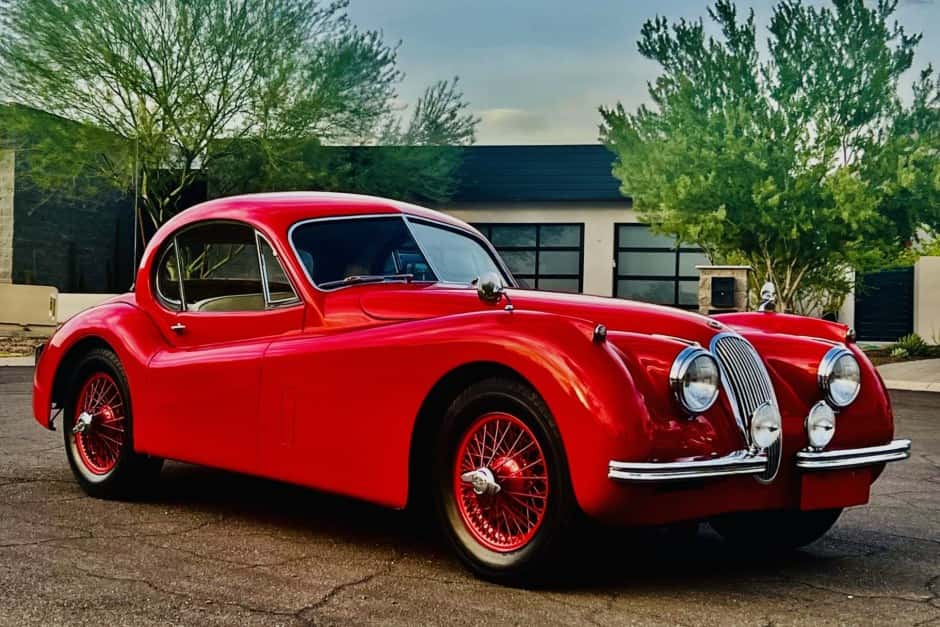 1953 Jaguar XK120 sold for $44,250