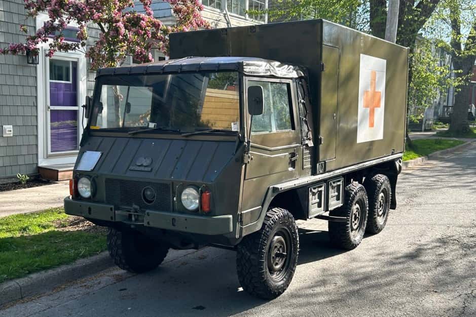 1981 Steyr-Puch Pinzgauer sold for $9,500