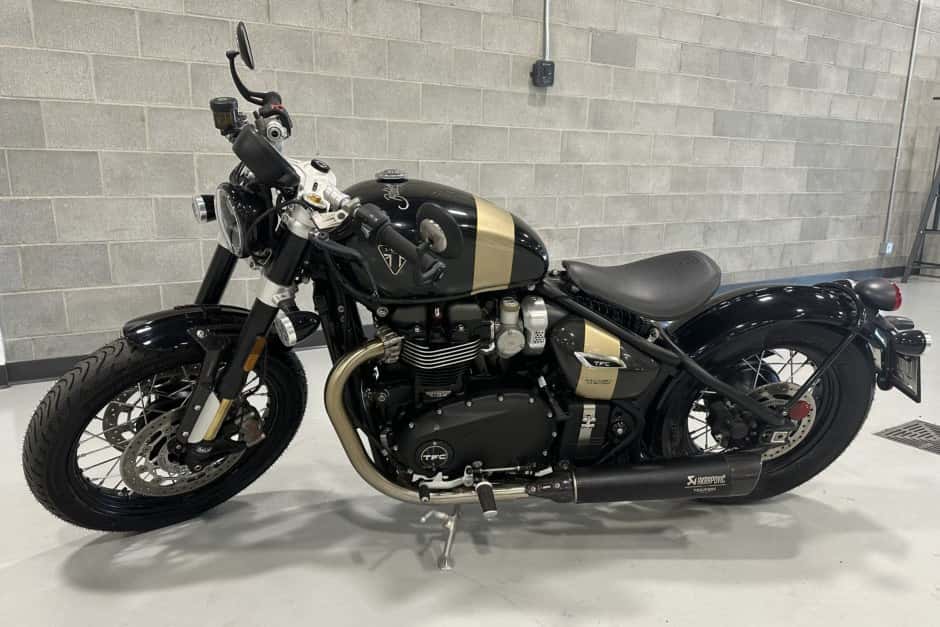 2025 Triumph New Bonneville (2000+) sold for $6,800