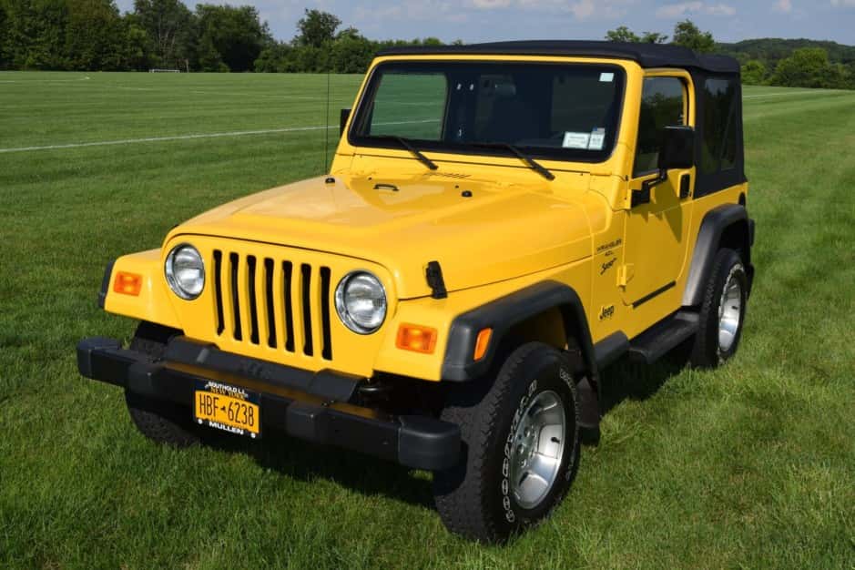 2001 Jeep Wrangler TJ (1997-2006) sold for $19,500