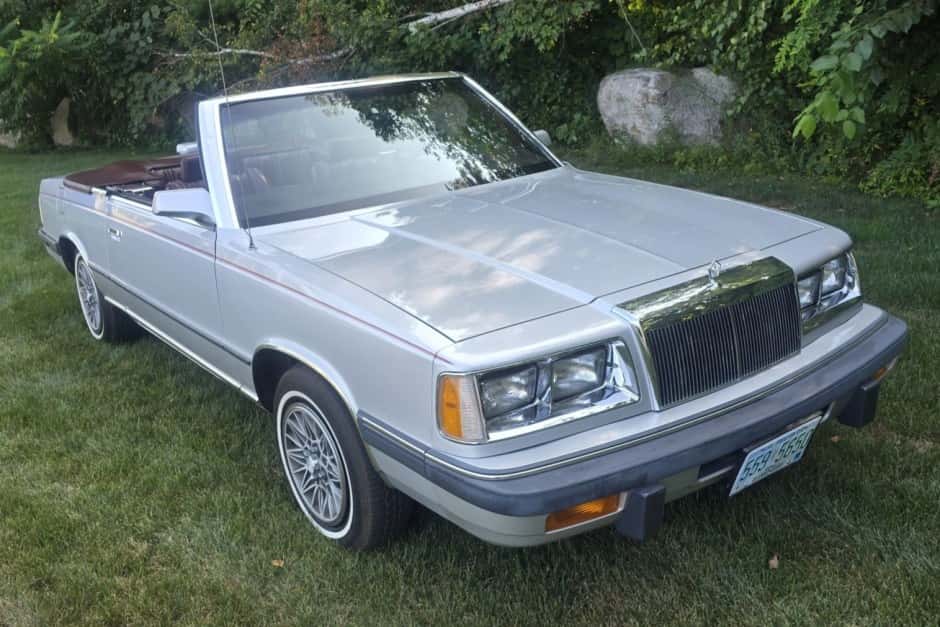 1986 Chrysler K-Car sold for $4,953