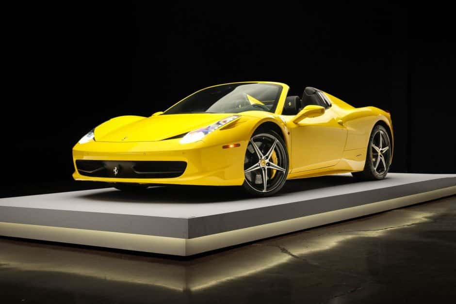 2013 Ferrari 458 sold for $249,009