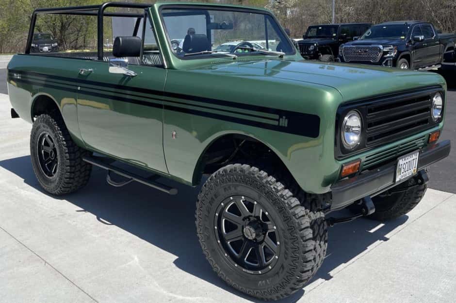 1972 International Harvester Scout II sold for $59,000