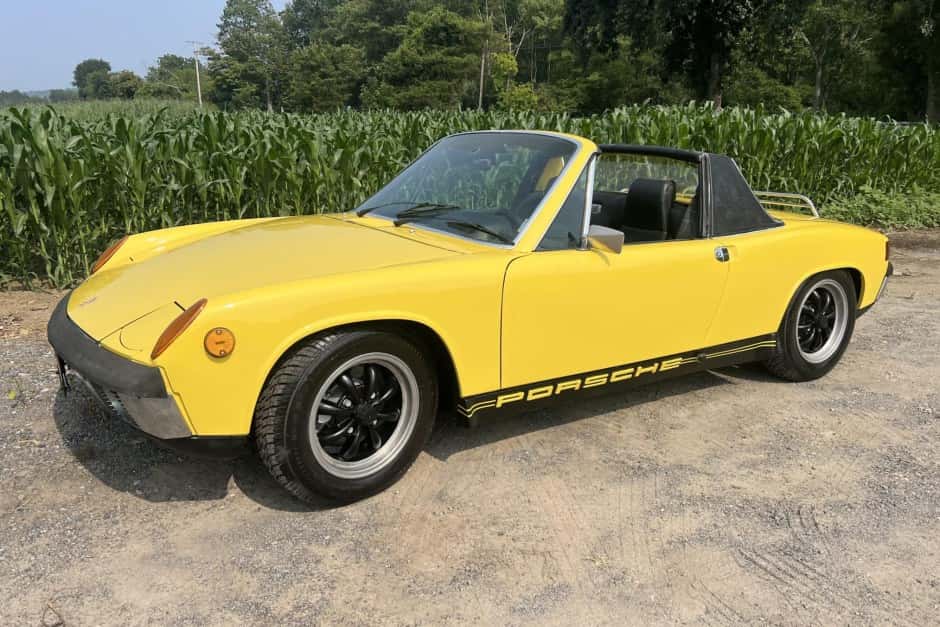 1971 Porsche 914 1.7/1.8/2.0 sold for $17,500