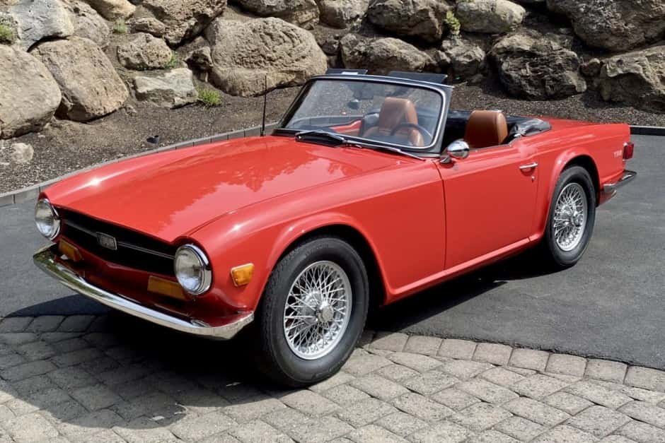 1972 Triumph TR6 sold for $14,500