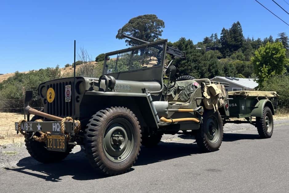1942 Willys MB sold for $37,000