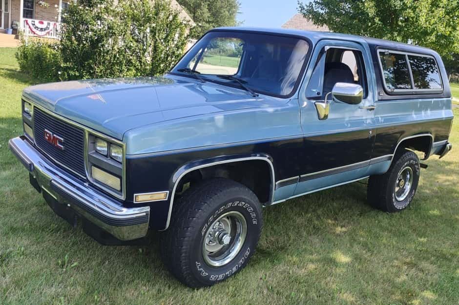 1990 GMC Jimmy (1973-1991) sold for $16,000