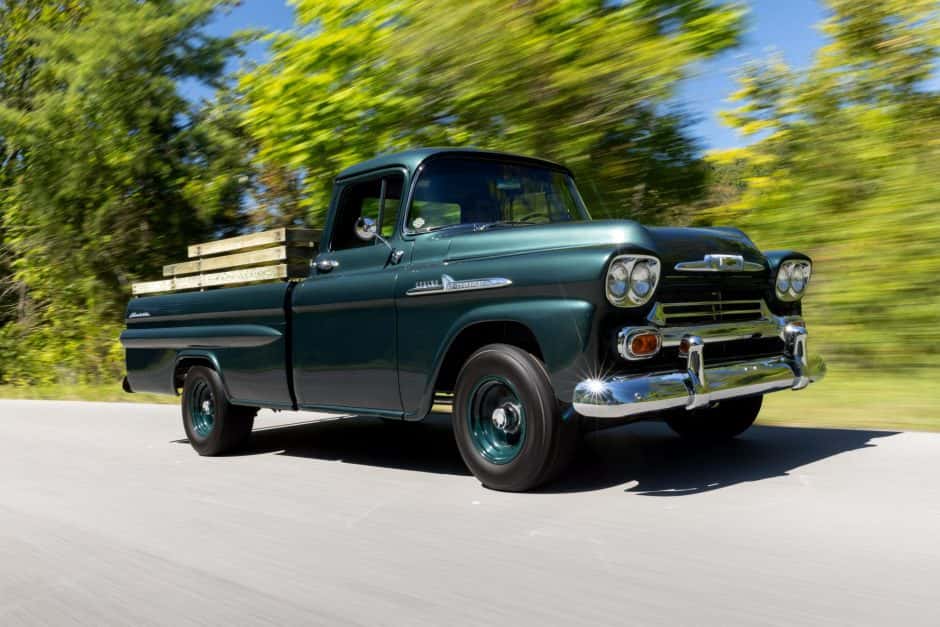 1958 Chevrolet Task Force Pickup (1955-1959) sold for $24,000