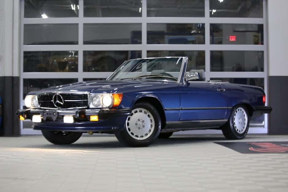 1989 Mercedes-Benz R107 SL sold for $110,000