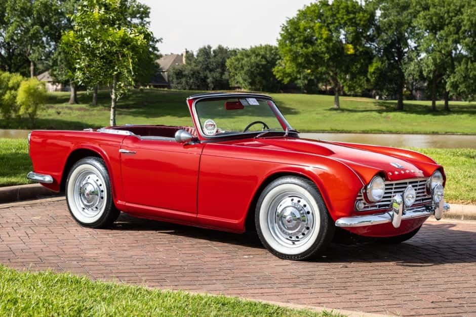 1962 Triumph TR4 sold for $18,000