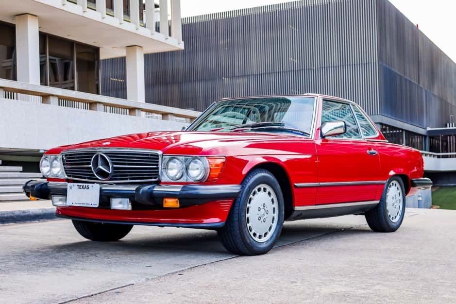 1989 Mercedes-Benz R107 SL sold for $27,250