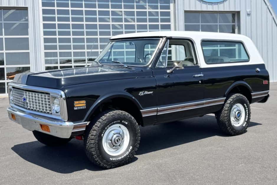1972 Chevrolet K5 Blazer 1969-1972 sold for $85,000