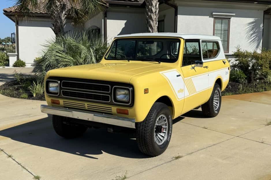 1980 International Harvester Scout II sold for $44,000