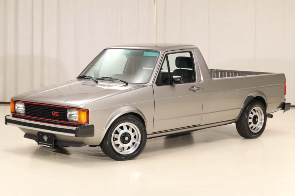 1982 Volkswagen Caddy & Rabbit Pickup sold for $16,000