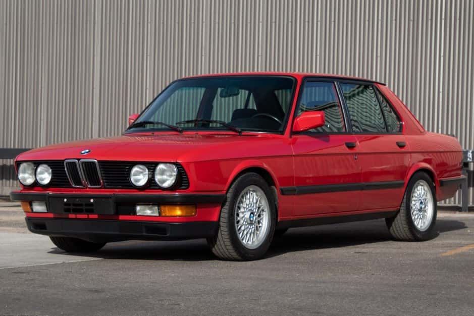 1987 BMW E28 5-Series sold for $35,000