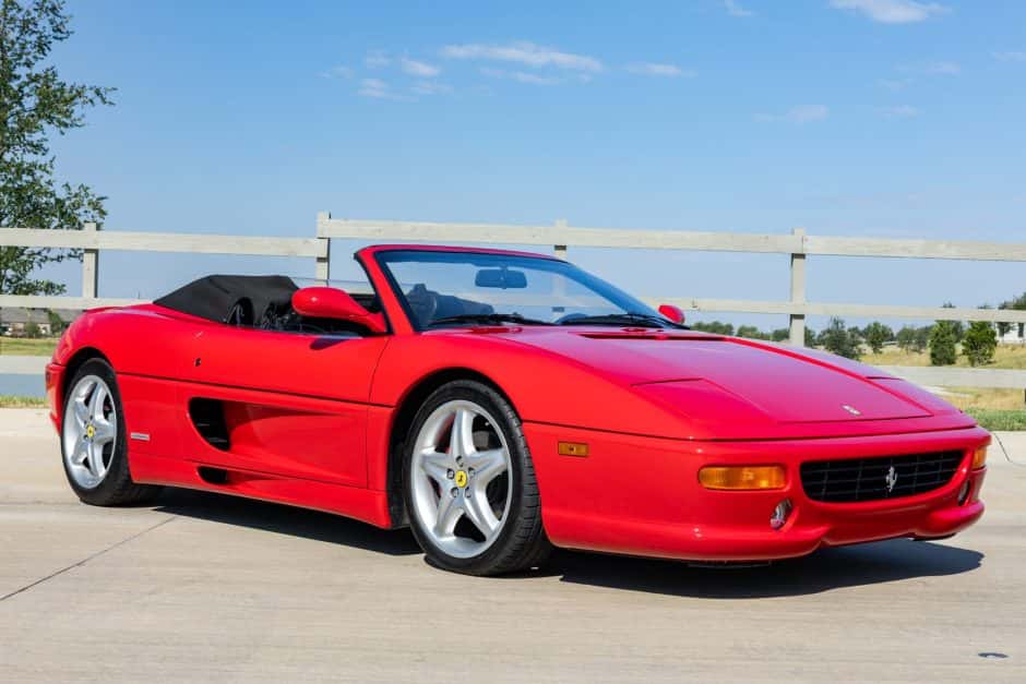 1999 Ferrari F355 sold for $92,500