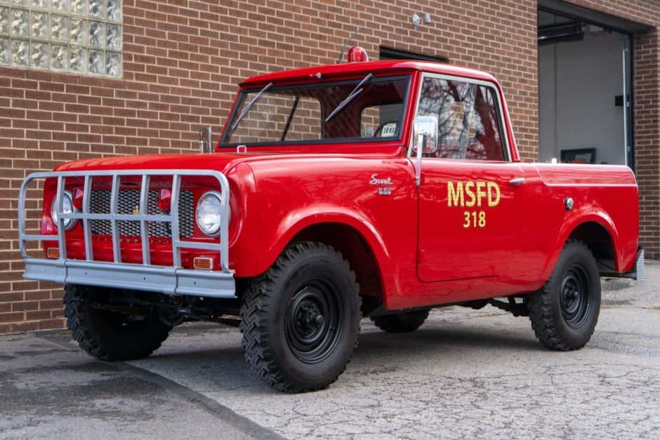 1963 International Harvester Scout 80 sold for $40,500