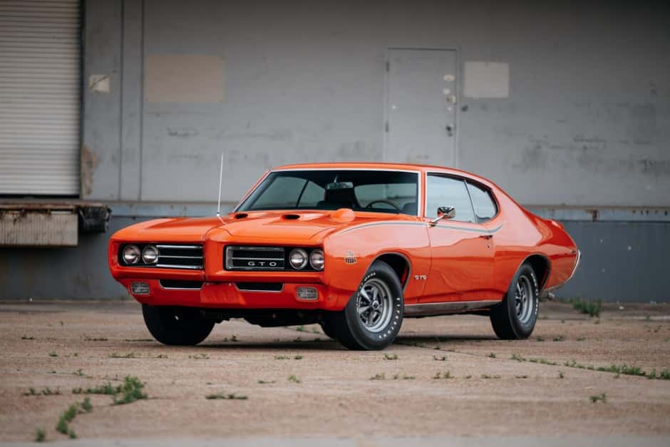 1969 Pontiac GTO (1968-1972) sold for $97,500